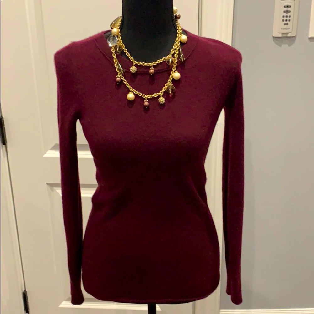 J.CREW CASHMERE CREWNECK SWEATER!